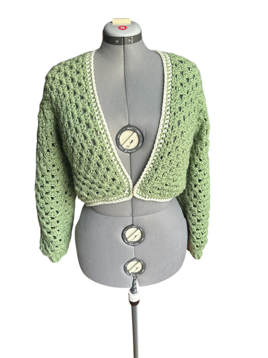 Crocheted Cardigan - Medium