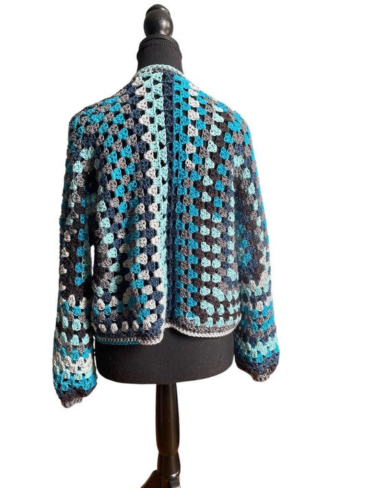 Crocheted Cardigan - Adult Size M