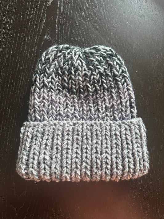 Chunky knit beanie