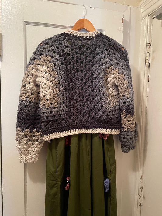 Cropped Cardigan - Adult Size Medium