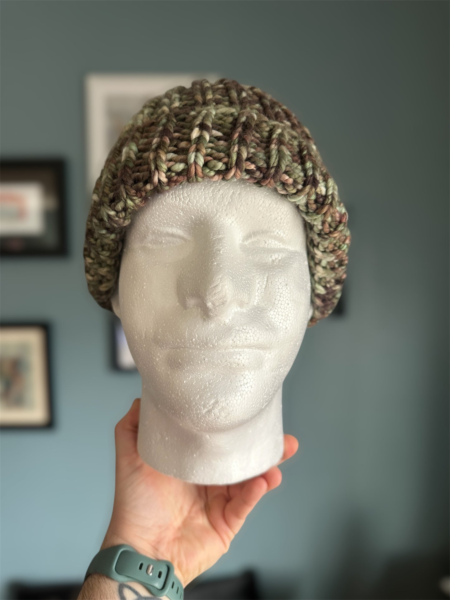 Knit beanie - 100% merino
