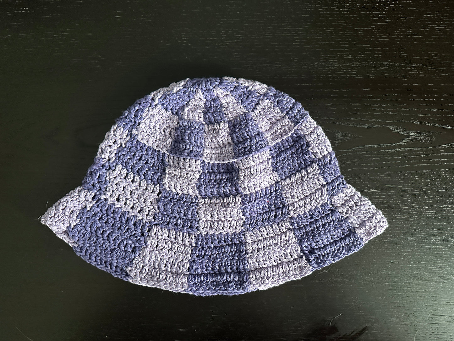 PDF Pattern - Checkered Bucket Hat