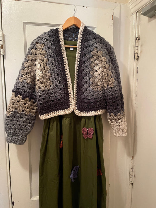 Cropped Cardigan - Adult Size Medium