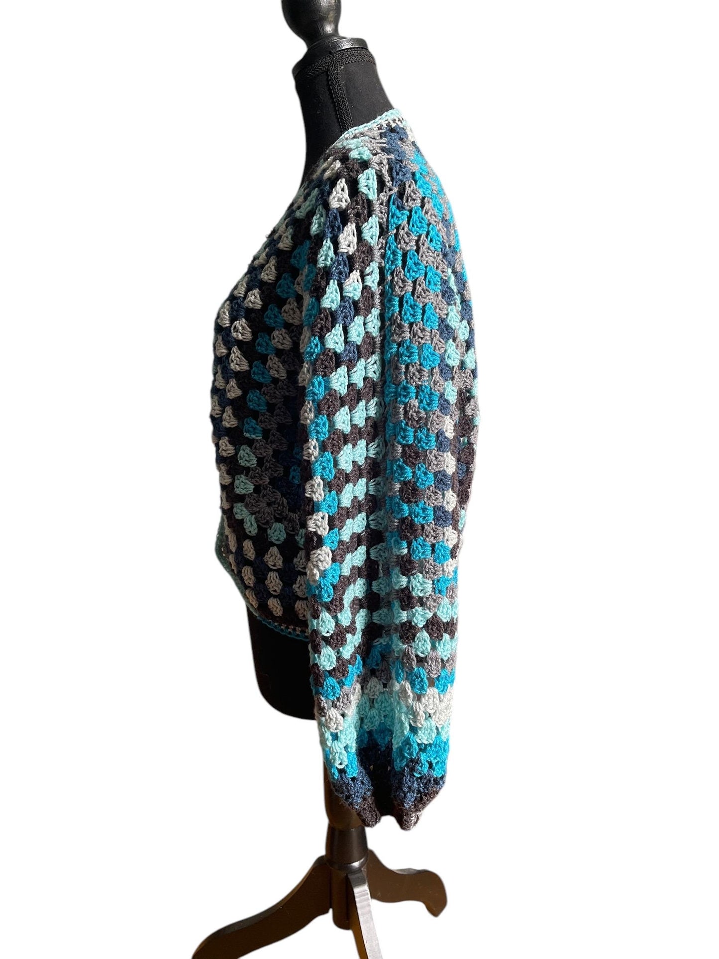 Crocheted Cardigan - Adult Size M