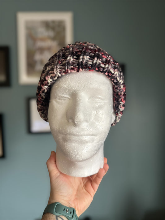 Knit beanie - 100% merino