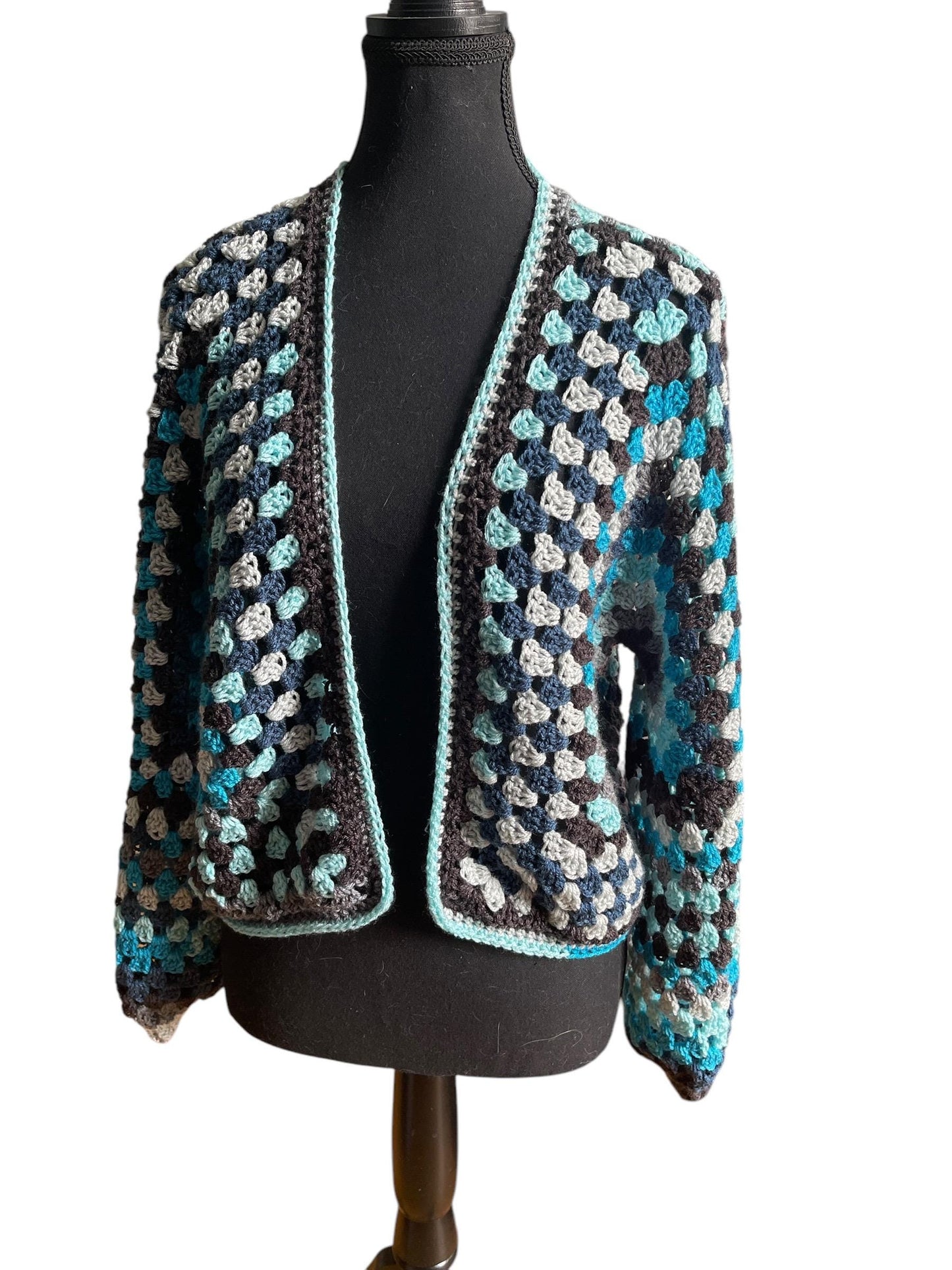 Crocheted Cardigan - Adult Size M