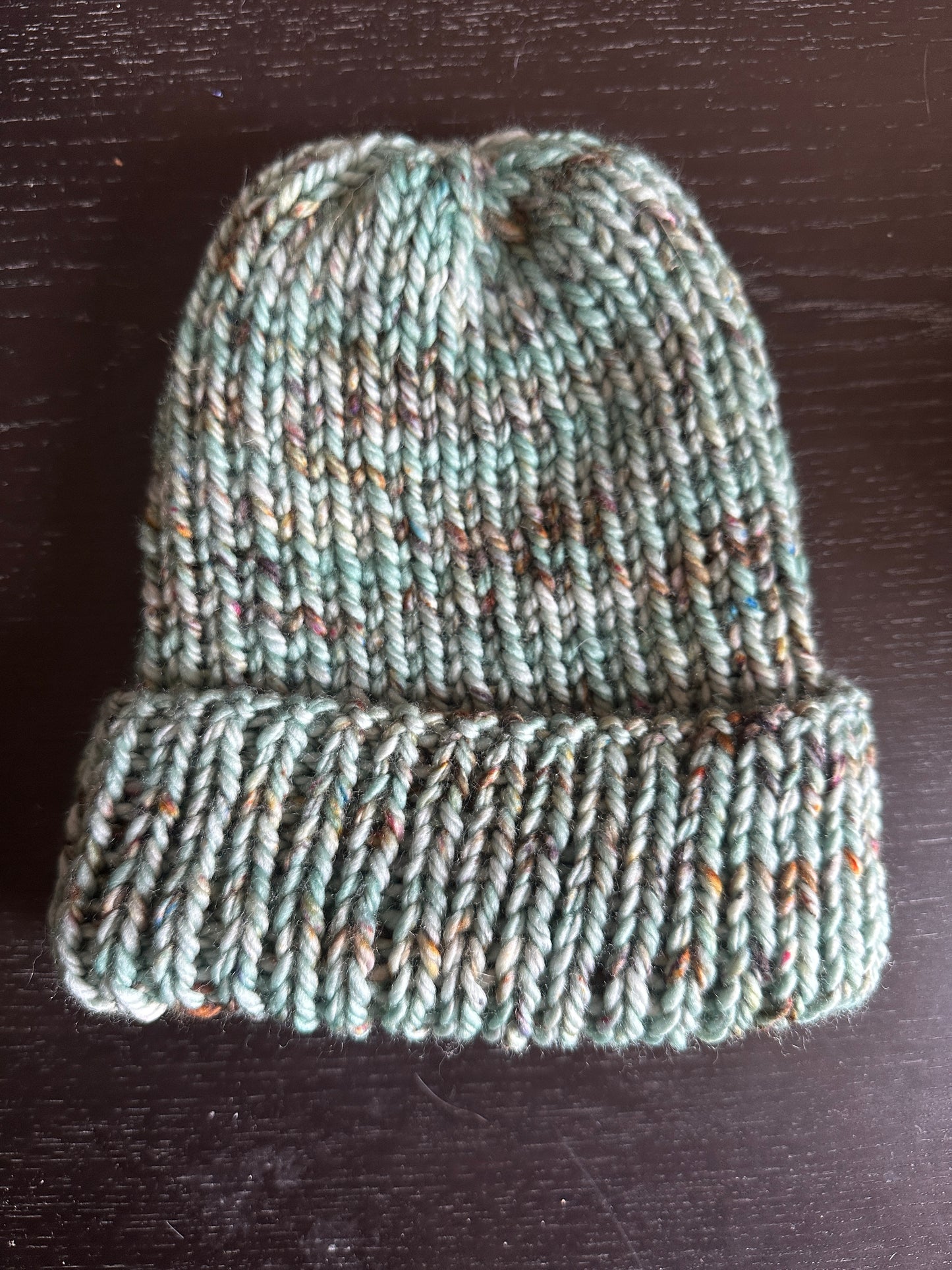 Knit beanie - 100% merino