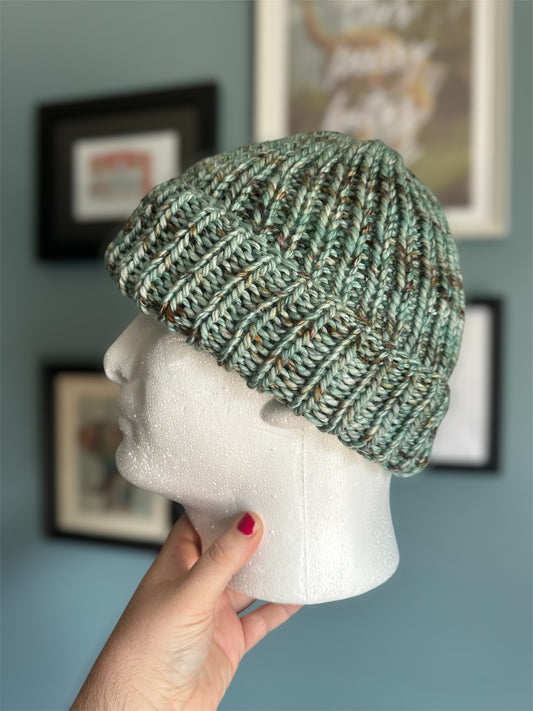 Knit beanie - 100% merino