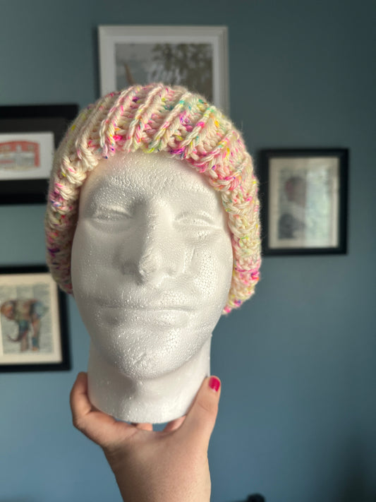 Knit beanie - 100% merino