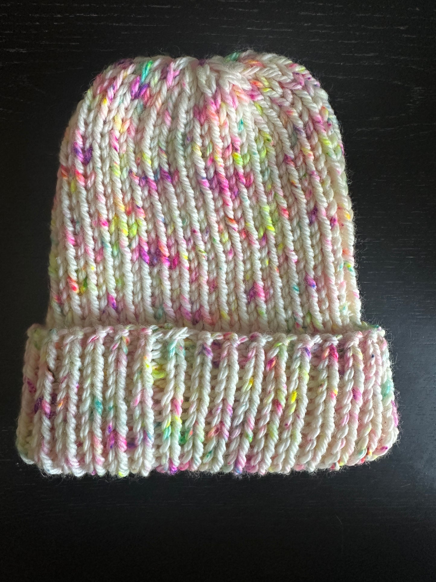 Knit beanie - 100% merino
