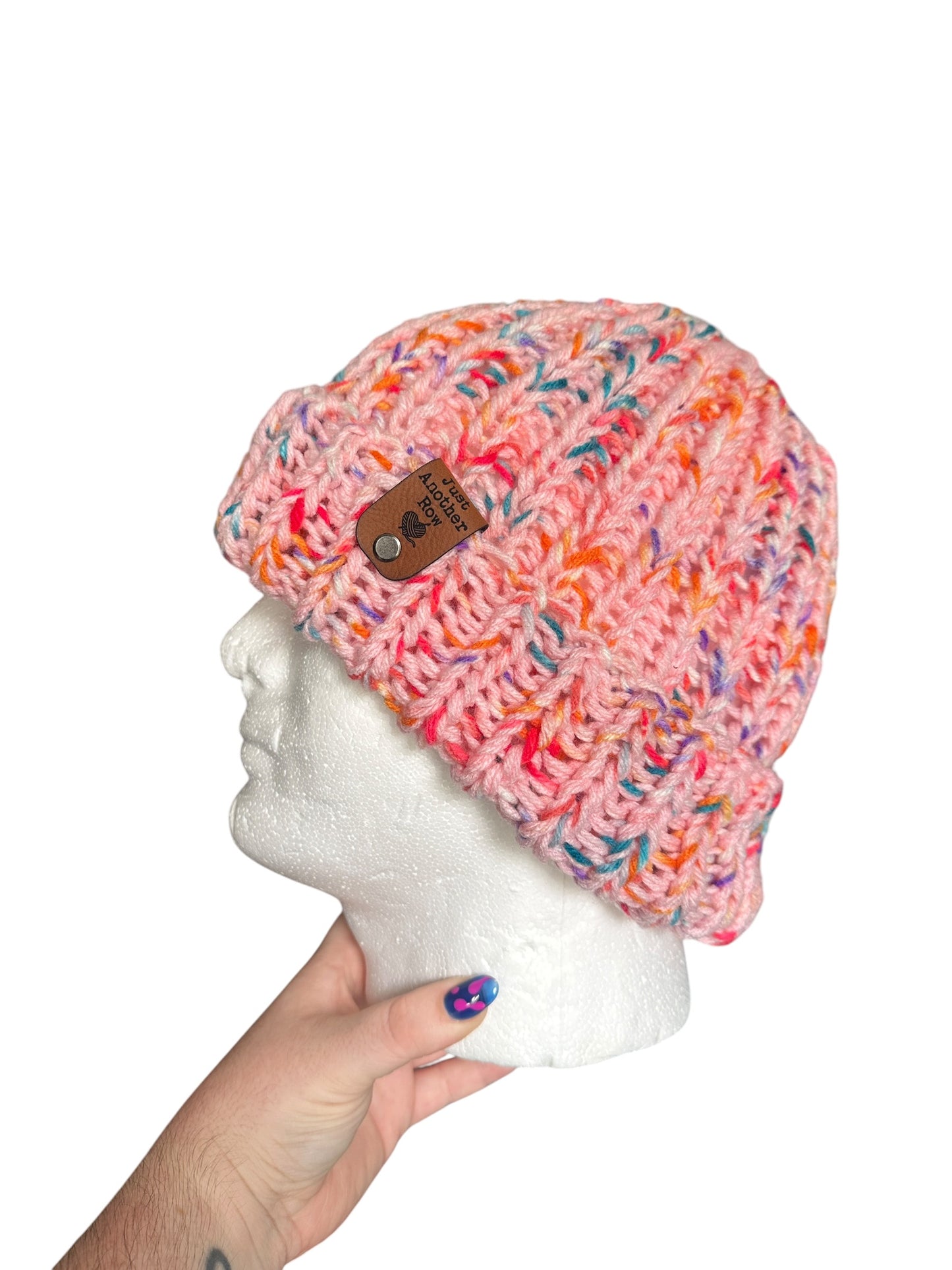 Chunky knit beanie